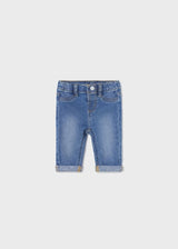 596 Панталон Дълъг ДенимСв.Деним 12M --- BebeMama