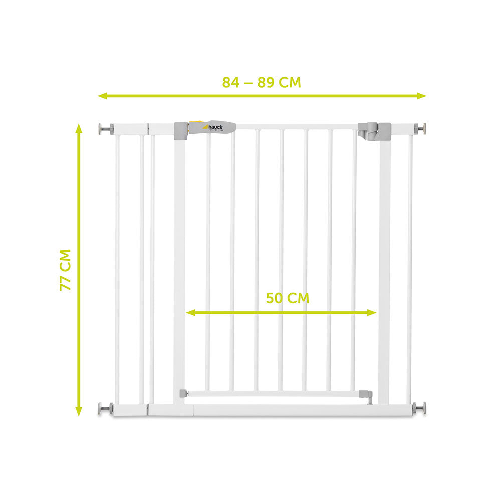 Преграда Open N Stop Kd White (incl. 9cm Ext.) Hauck