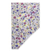 Cearșaf cu elastic 60/120 cm, model floral, bej