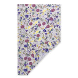 Cearșaf cu elastic 60/120 cm, model floral, bej