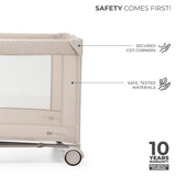 Kinderkraft Joy Simple 2 Бебешка Кошара Beige