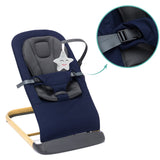 Fillikid Бебешки Шезлонг Star - Navy-Grey