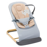 Fillikid Бебешки Шезлонг Star - Grey-Beige