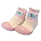 Бебешки Обувки Силикон С Чорап Мече Розов 20 21 Raya Toys