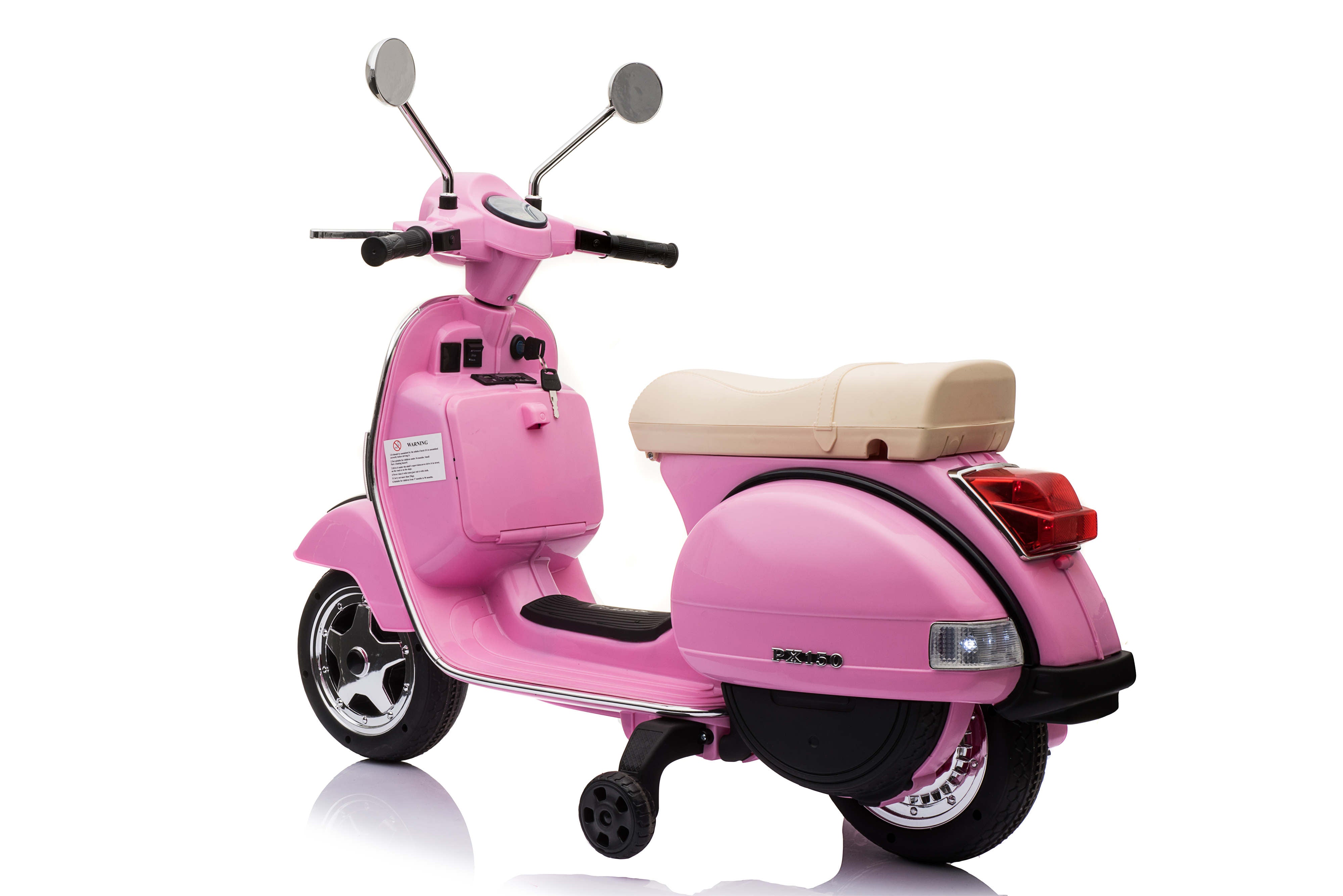Акумулаторен Мотор Licensed Vespa Px150 Pink Kikkaboo