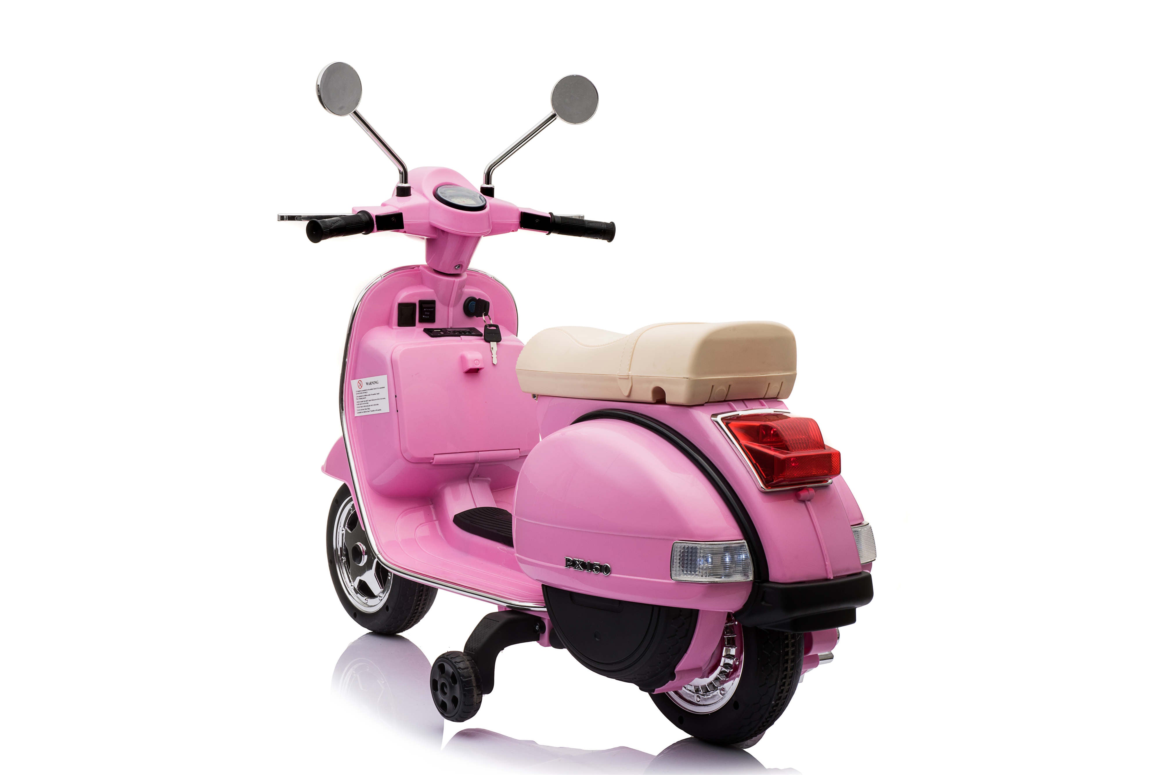 Акумулаторен Мотор Licensed Vespa Px150 Pink Kikkaboo