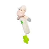 606 Писукаща Играчка С Гризалка Овца Бял --- BebeMama