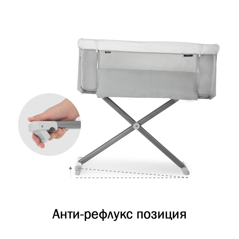 Tarc de joacă Face To Me 2 Gri Melange