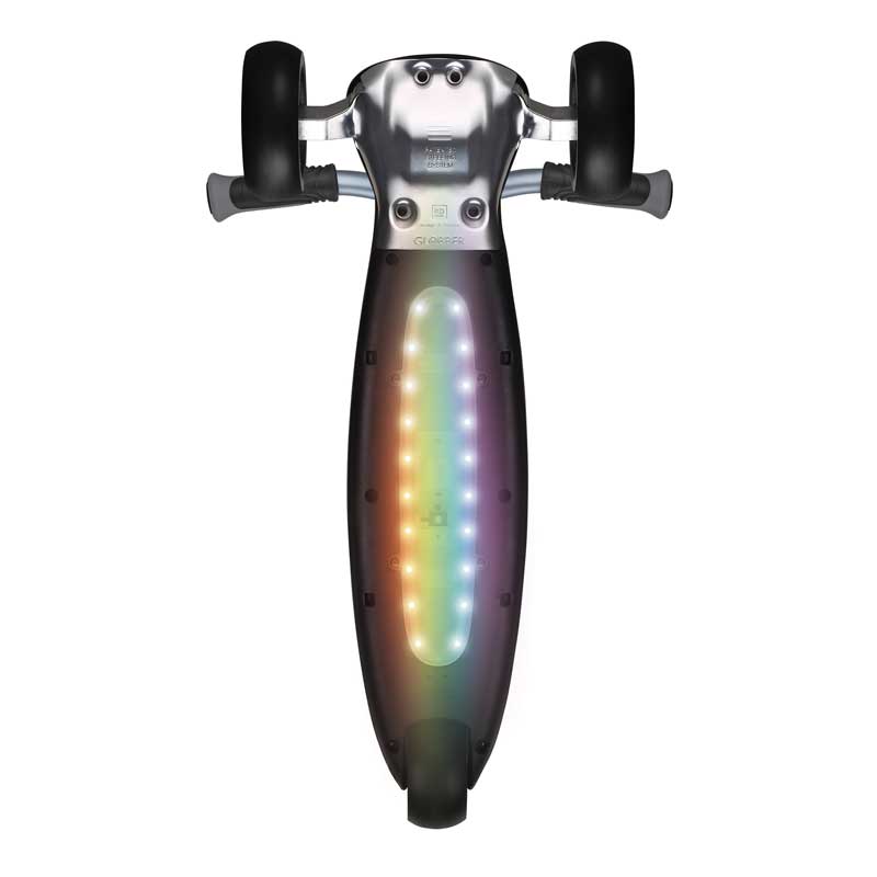 Тротинетка Ultimum Lights Със Светеща Платформа Сива Globber