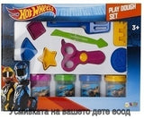 Kit de modelare Hot Wheels cu 4 găleți, 2 asortimente, 33 x 22 x 6 inch