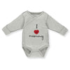 T3307 Боди С Пр. Mumdad/23 Grey 1-3M/62Cm --- BebeMama