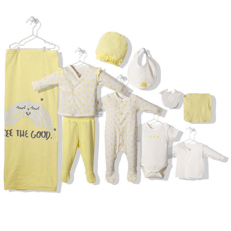 Z799 К-Кт 10Ч. Sun And Friends Жълт 0-3M/62Cm --- BebeMama