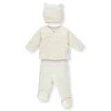 Z852 К-Кт 3Ч. Pure Teddy Ecru 0-3M/62Cm --- BebeMama