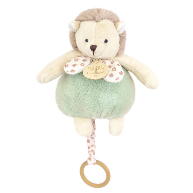 Zenei plüss süni 20 cm, menta Doudou
