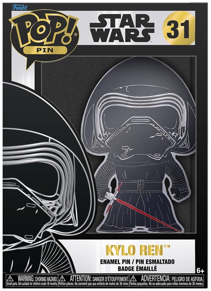 Pop! Pins: Star Wars Kylo Ren Funko figura