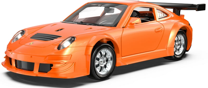 Метален Точен Модел Кола 1:39 Porsche 911 Gt3 RsrС Амортисьори И Отварящи Се Врати