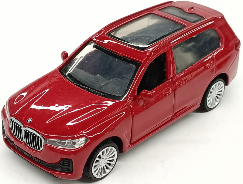 Метален Точен Модел Кола 1:44 Bmw X7 С Амортисьори И Отварящи Се Врати