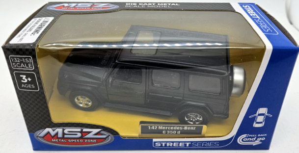 Метален Точен Модел Кола 1:42 Mercedes-Benz G350D С Амортисьори И Отварящи Се Врати