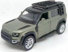 Mașină model metalică precisă 1:43 Land Rover Defender 110 2020 cu amortizoare și uși care se deschid