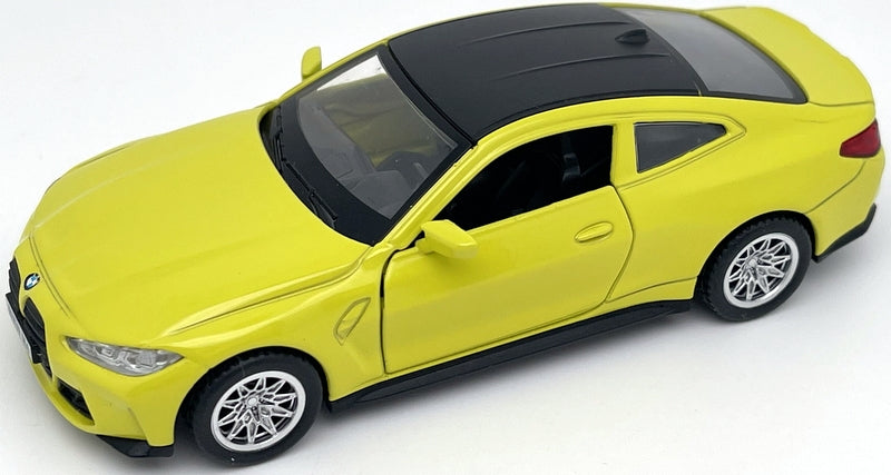 Метален Точен Модел Кола 1:42 Bmw M4 (G82)С Амортисьори И Отварящи Се Врати