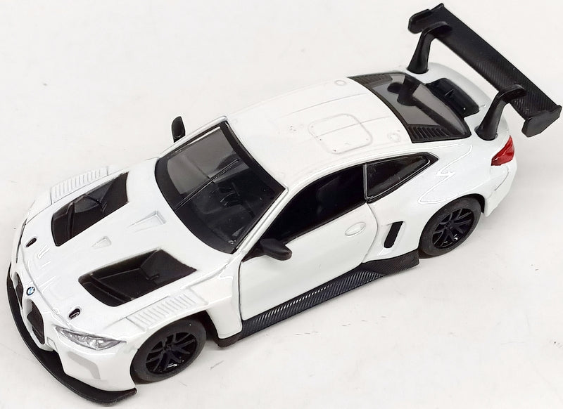 Метален Точен Модел Кола 1:44 Bmw M4 Gt3 С Амортисьори И Отварящи Се Врати Julia