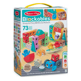 20160036 Дървен Конструктор 73ч. Град Melissa&Doug