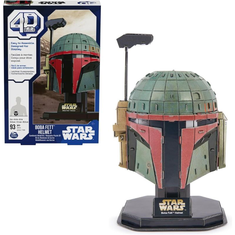 3d Пъзел 93 Ч. Sw Boba Fett Helmet Spin Master