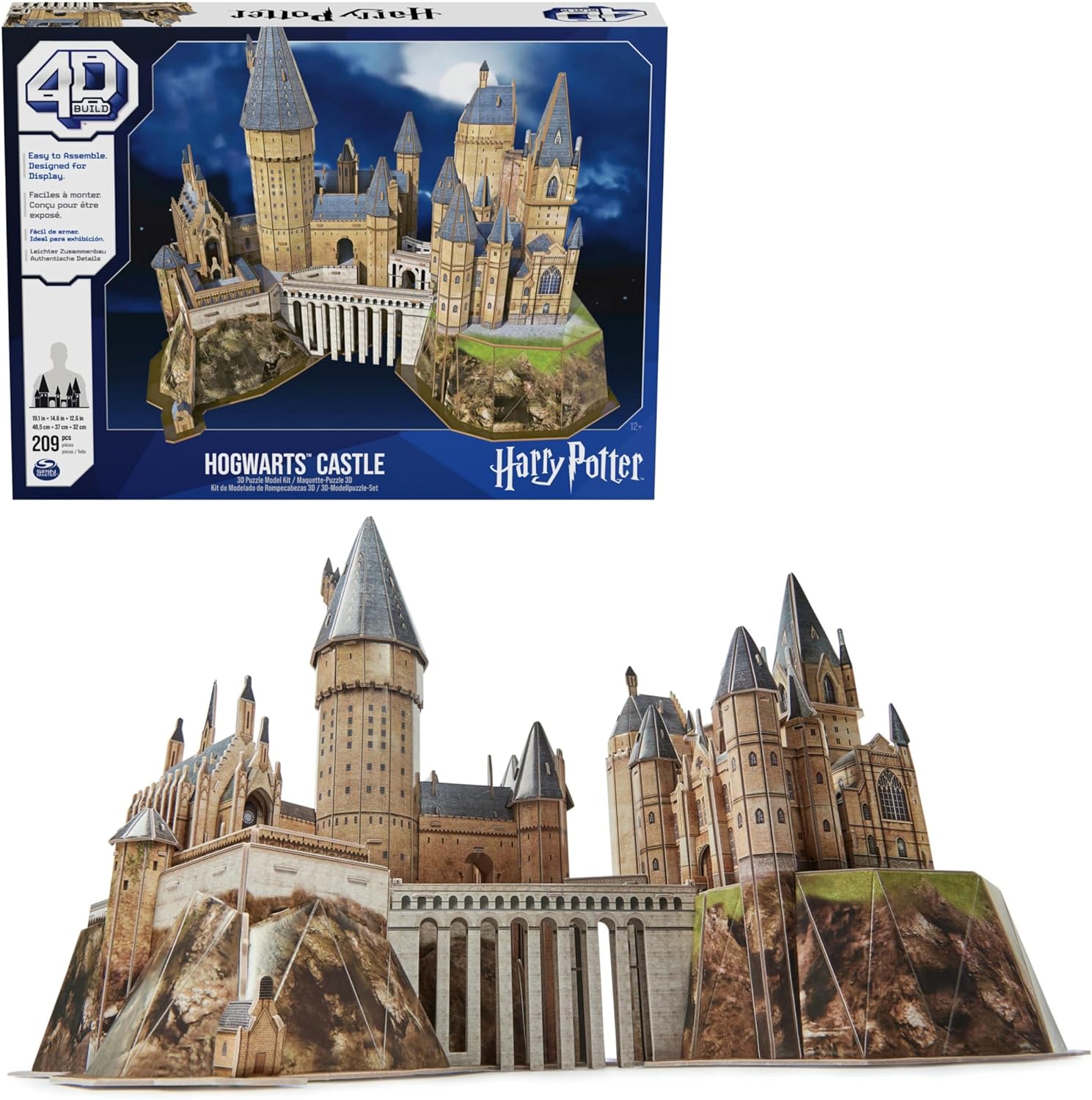 3d Пъзел 209ч. H.potter Hogwarts Castle Spin Master