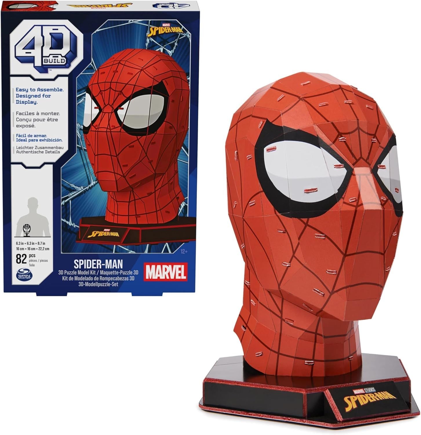 3d Пъзел 82 Ч. Маската На Spider Man Spin Master