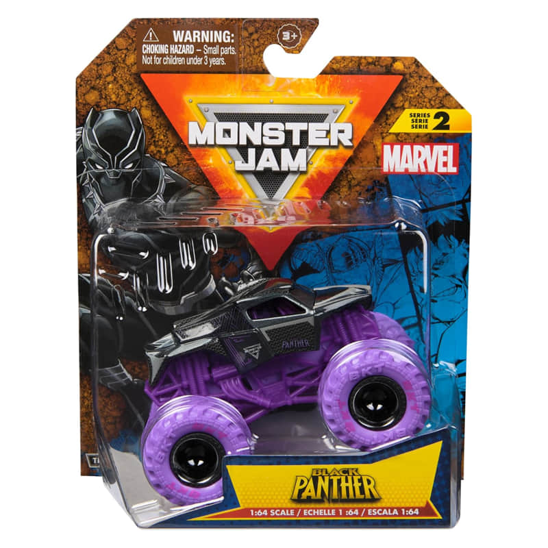 Buggy 1:64 Fekete Párduc Spin Master