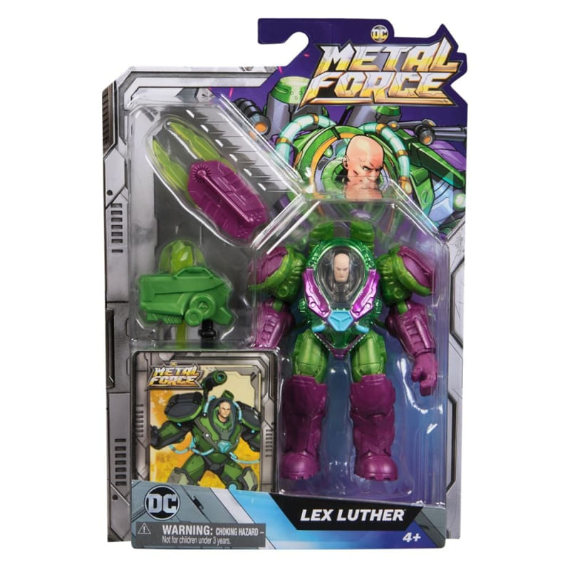 Metal Force figura 4 inch Lex Luthor Spin Master