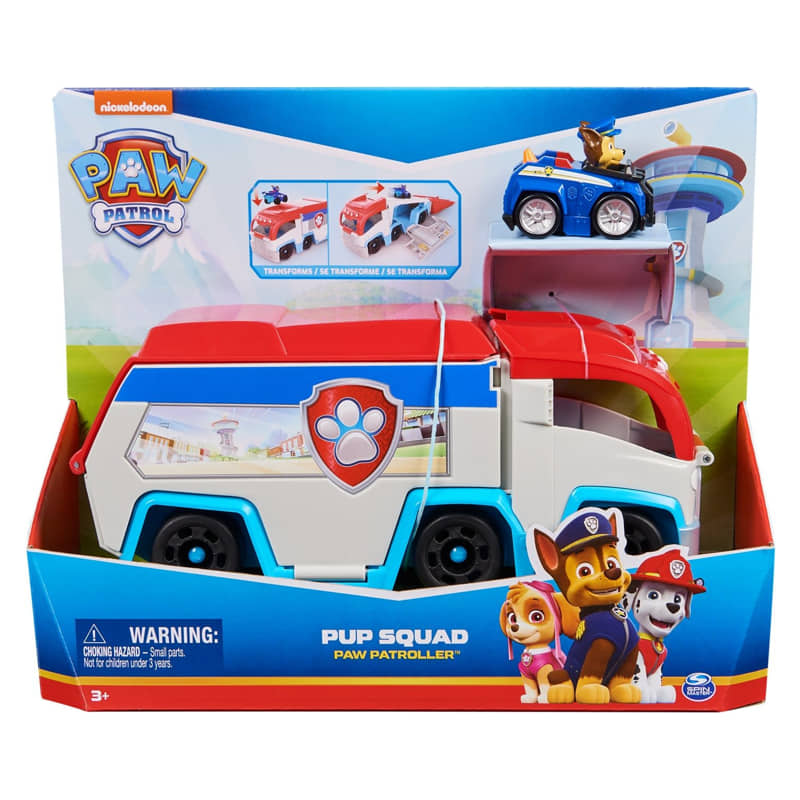 Pup Squad Paw Patroller teherautó, Spin Master