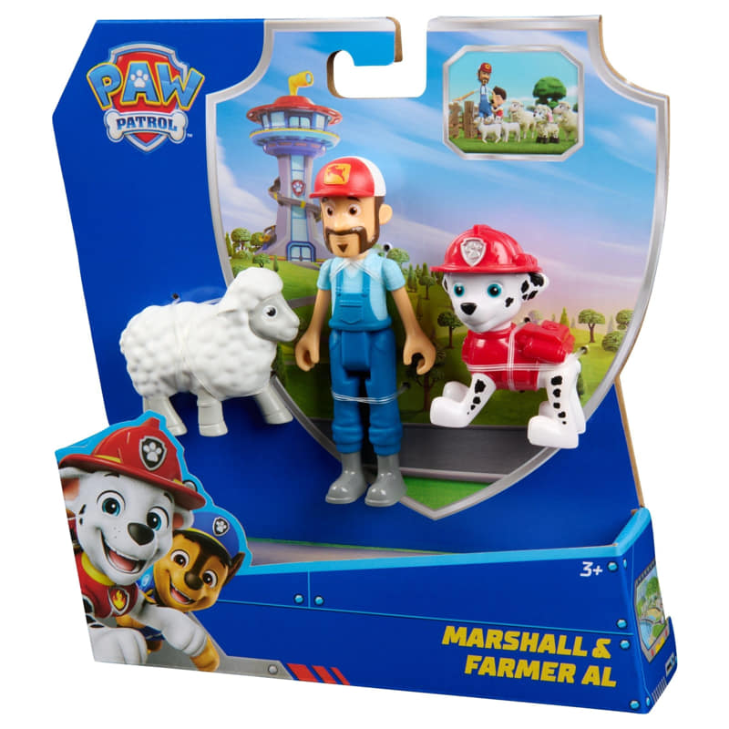 Pp Marshall és Farmer Al figurák szettje Spin Master