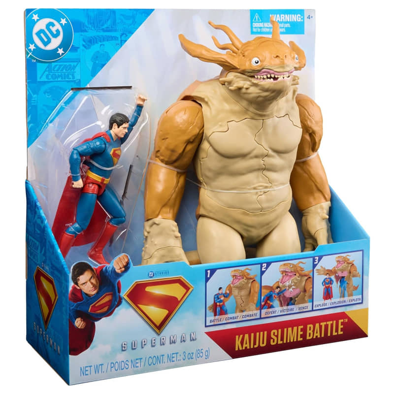 Superman vs Kaiju Slime Battle szett, Spin Master