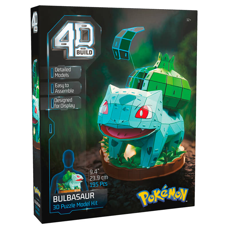3d Пъзел 195 Ч. Pokemon Bulbasaur Spin Master