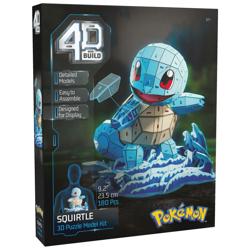 3d Пъзел 180 Ч. Pokemon Squirtle Spin Master