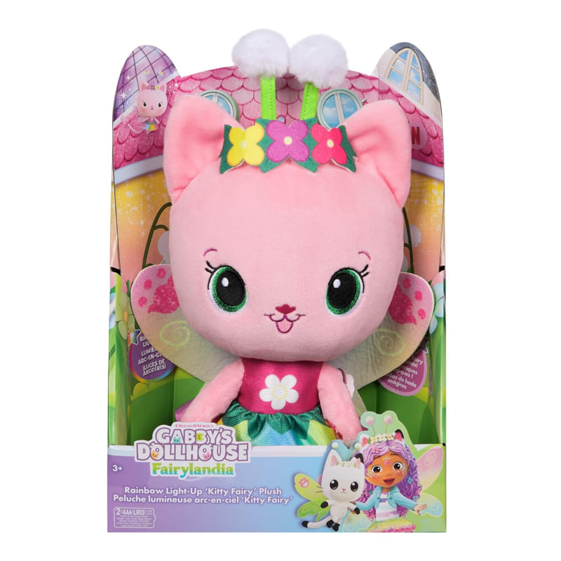 Сет Rainbow Light Up Kitty Fairy Plush Spin Master