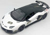 Mașină model metalică precisă 1:32 Lamborghini Aventador SVJ Power Up cu uși deschise prin tragere, capac și portbagaj, lumină și sunet la apăsarea capacului sau la deschiderea ușii