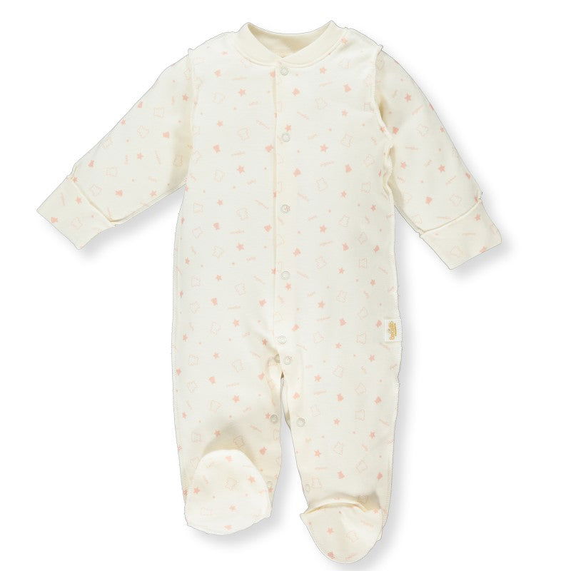 T3326 Гащеризон Pure Teddy Pink 3-6M/68Cm --- BebeMama