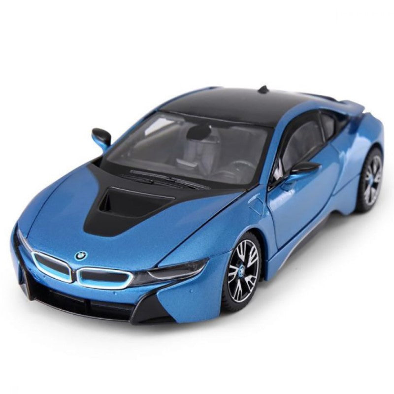 Fém autó BMW I8 1:43 Kék Rastar