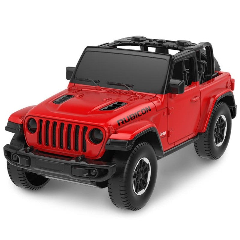 Jeep Wrangler Rubicon terepjáró 1:43 piros Rastar