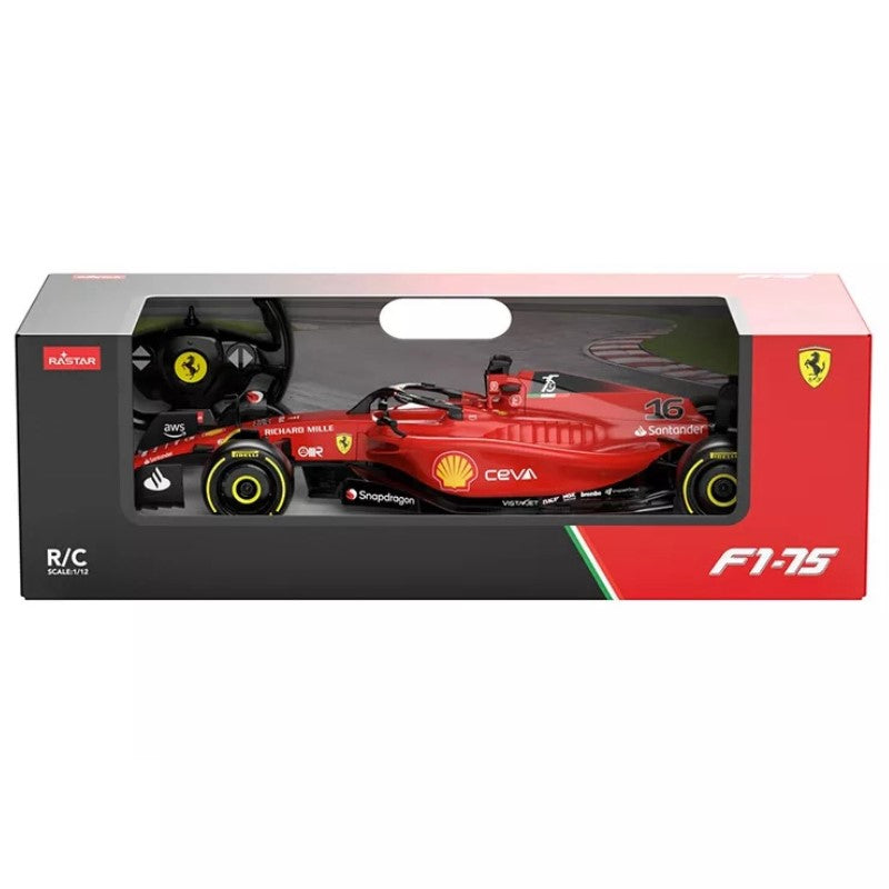 RC autó Ferrari F1 75 1:18 Piros Rastar