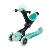 Тротинетка 5 В 1 Globber Go Up Deluxe Lights 360° - Ментово Зелена