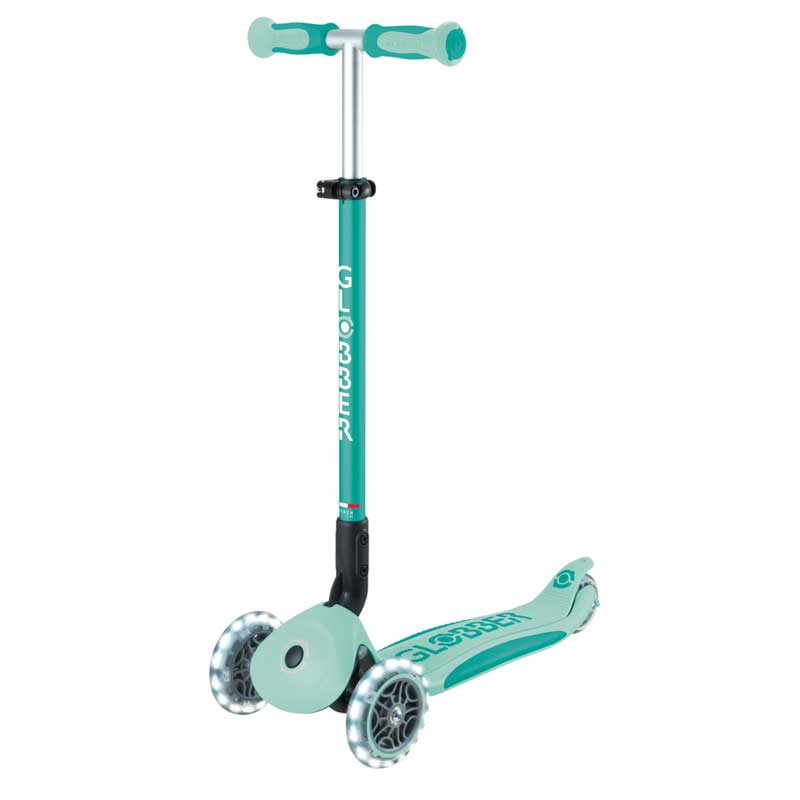 Тротинетка 5 В 1 Globber Go Up Deluxe Lights 360° - Ментово Зелена