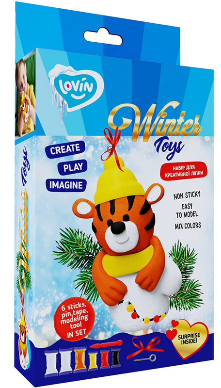 Направи Си Коледна Играчка За Елха Тигърче С Форма И Моделин