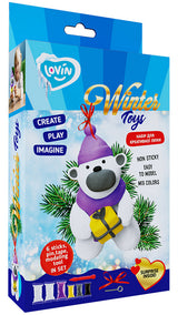 Направи Си Коледна Играчка За Елха Мече С Форма И Моделин