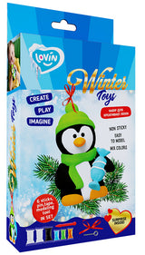 Направи Си Коледна Играчка За Елха Пингвин С Форма И Моделин