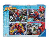 Ravensburger - Пъзел 4Х100 Ел. - Спайдърмен