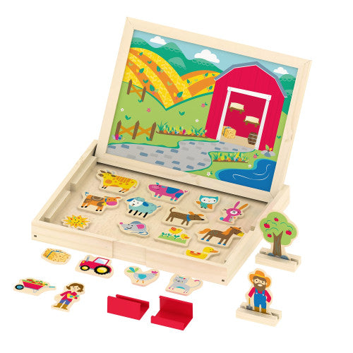 Магнитна Дъска С Ферма И Животни