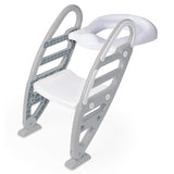 7245 Седалка За Тоалетна Със Стълба Сив Dolu --- BebeMama